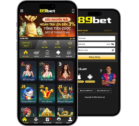 Điện thoại di động hiển thị quá trình tải xuống và cài đặt ứng dụng Betvisa APK